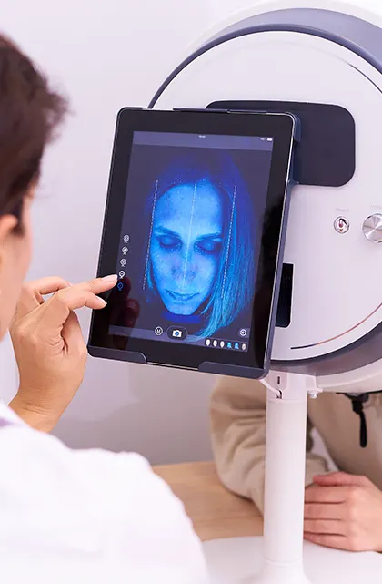 diagnostic de peau